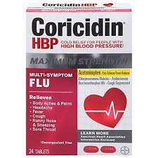 Coricidin hbp flu