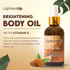Lighten up body oil
