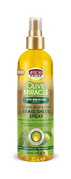A.P OLIVE MIRACLE BRAID SHEEN SPRAY