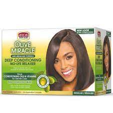 A.P OLIVE MIRACLE DEEP CONDITIONING NO-LYE RELAXER