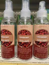 APRIL SCENTED SPRAY CINAMON/CRANBERRY