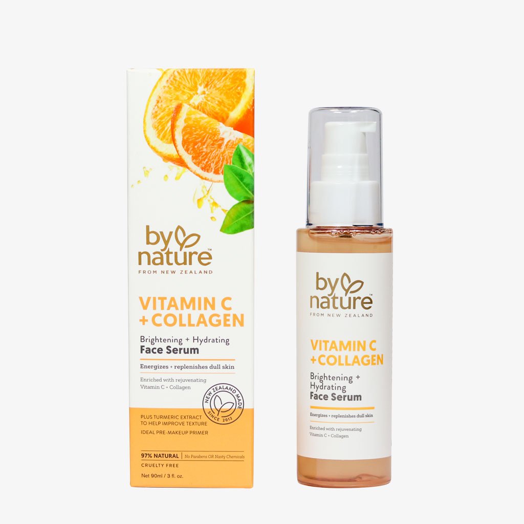 BY NATURE VITAMIN C+ COLLAGEN FACE SERUM