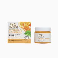 BY NATURE VITAMIN C+ TURMERIC SKIN BRIGHTENING NIGHT