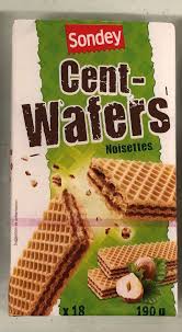 CENT WAFERS HAZELNUT FILLED
