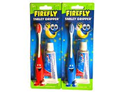 FIREFLY TOOTH BRUSH +TOOTHPAST SMILEY GRIPPER