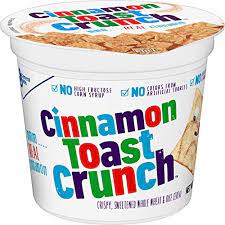 GENERAL MILLS CINNAMON TOAST CRUNCH CEREAL CUPS