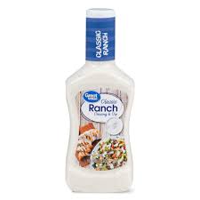 GREAT VALUE CLASSIC RANCH/VINAIGRETTE