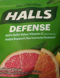 HALLS DEFENSE ASSORTED CITRUS/SOINS TOUX GORGE