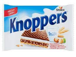 KNOPPERS CRISPY MILK HAZEL WAFER