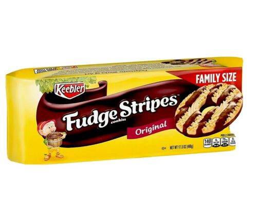 L. STRIPE FUDGE COOKIES