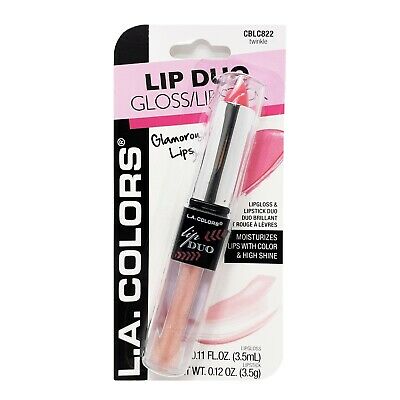 L.A COLORS LIP DUO GLOSS/LIPSTICK 148