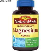 NATURE MADE MAGNESIUM 400G(180SOFLTGELS)