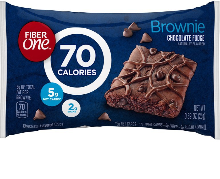ONE FIBER CHOCOLATE FUDGE BROWNIE