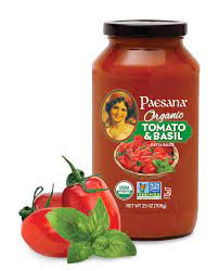 PAESANA ORGANIC TOMATO SAUCE 708G