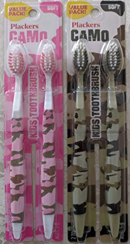 PLACKER CAMO KID TOOTHBRUSH