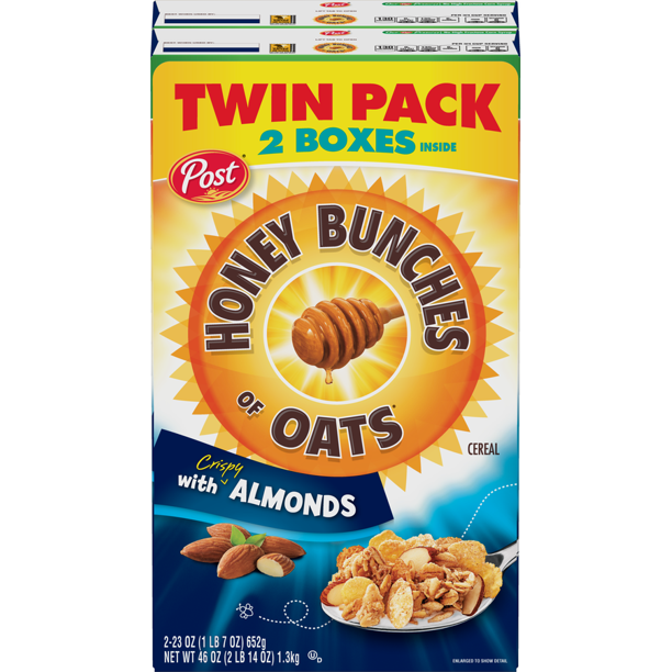 POST HONEY BUNCH ALMOND(CEREAL AUX AMANDES)