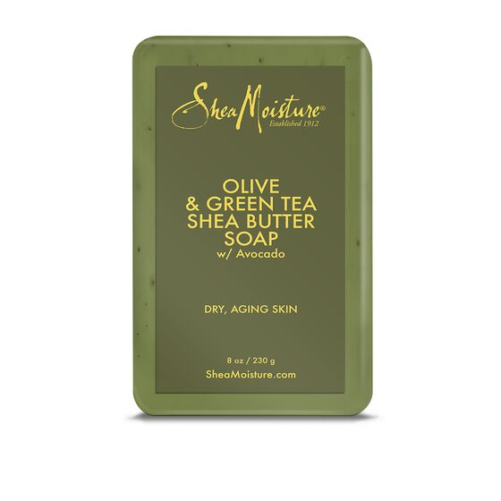 SHEA M. OIL &amp; GREEN TEA SHEA BUTTER SOAP