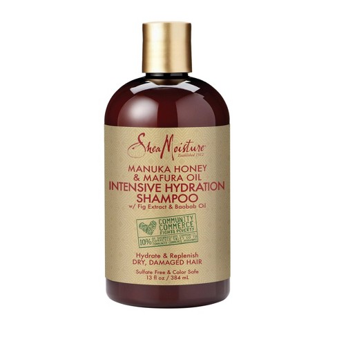 SHEA MOISTURE MANUKA HONEY MAFURA OIL SHAMPOO