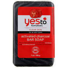 YESTO TOMATOES BLACK SOAP (SAVON NOIR ACTIVÉ AU CHARBON)