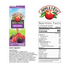 APPLE &amp; EVE VERY BERRY