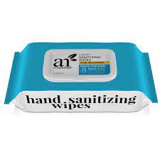 ARTNATURAL HAND SANITIZING 50 WIPES/LINGETTES