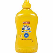 BURMAN'S YELLOW MUSTARD