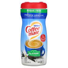 NESTLE COFFEE MATE FRENCH VANILLA SUGAR FREE CREAMER