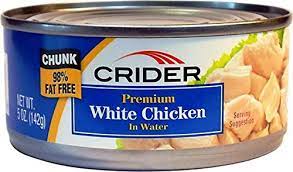 CRIDER WHITE CHICKEN(THON DE POULET)