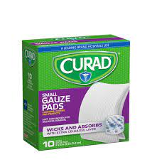 CURAD SMALL GAUZE PADS