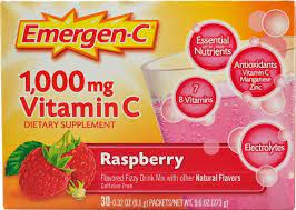 EMERGEN-C 1000 VITAMIN C RASPBERRY 30