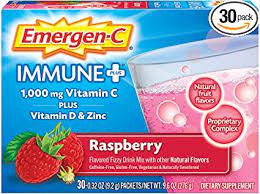 EMERGEN-C IMMUNE+ RASPBERRY