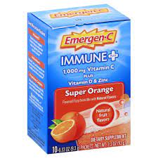 EMERGEN-C IMMUNE+ SUPER ORANGE 10
