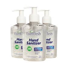 EVERYFRESH HAND SANITIZER 236ML