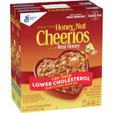 GENERAL MILLS CHEERIOS HONEY NUT LOWER CHOLESTEROL