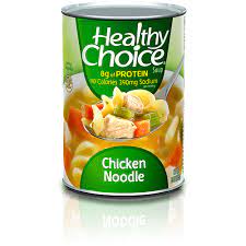 HEALTHY CHOICE CHICKEN NOODLE(SOUP DIETETIQUE)