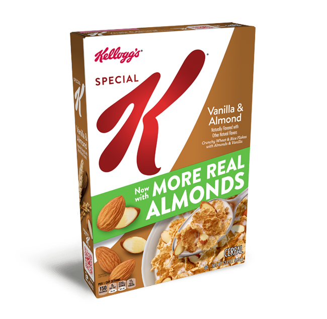 KELLOGG'S K SPECIAL ALMOND(VANILLE ET AMANDE)