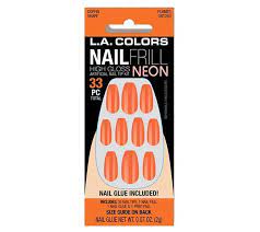 L.A.COLORS NAIL FRILL FLAMES