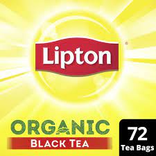 LIPTON ORGANIC BLACK TEA