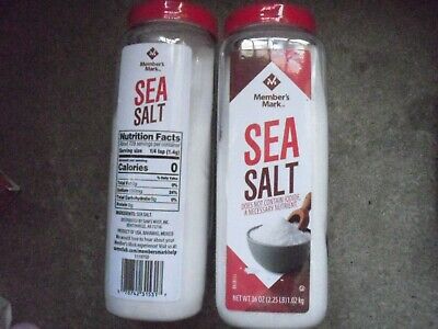 MEMBERS MARK SEA SALT 1,02KG