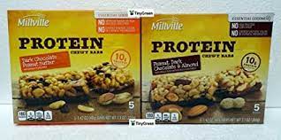 MILLVILLE PROTEIN CHEWY BARS 200G