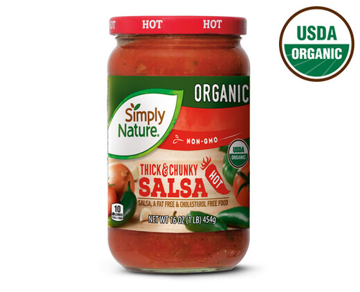SIMPLY NATURE ORGANIC SALSA HOT