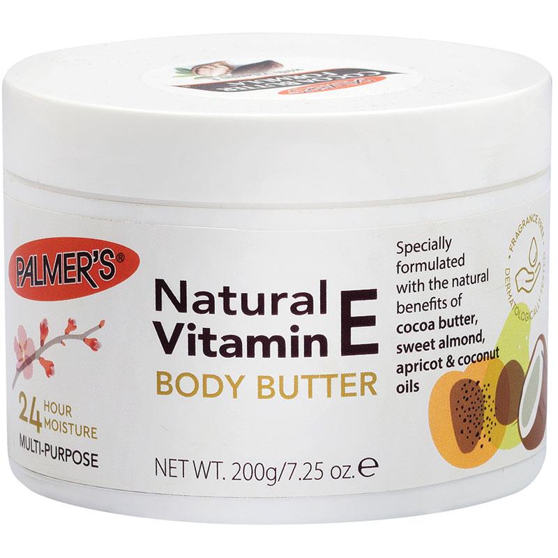PALMER'S NATURAL VITAMIN E BODY BUTTER 200G
