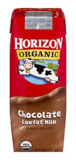 REAL MILK HORIZON ORGANIC CHOCOLATE