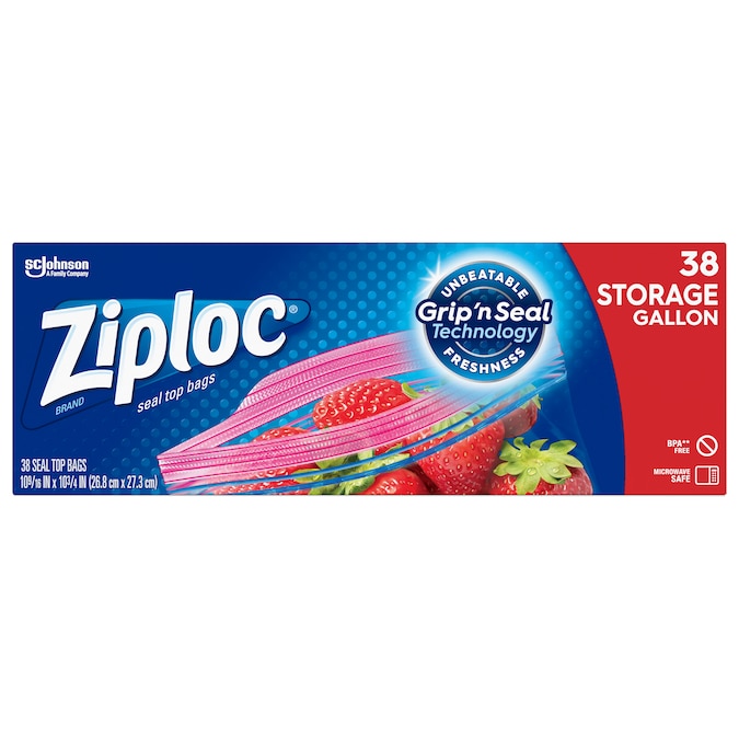 SCJOHNSON ZIPLOC SLIDER 70 GALLON