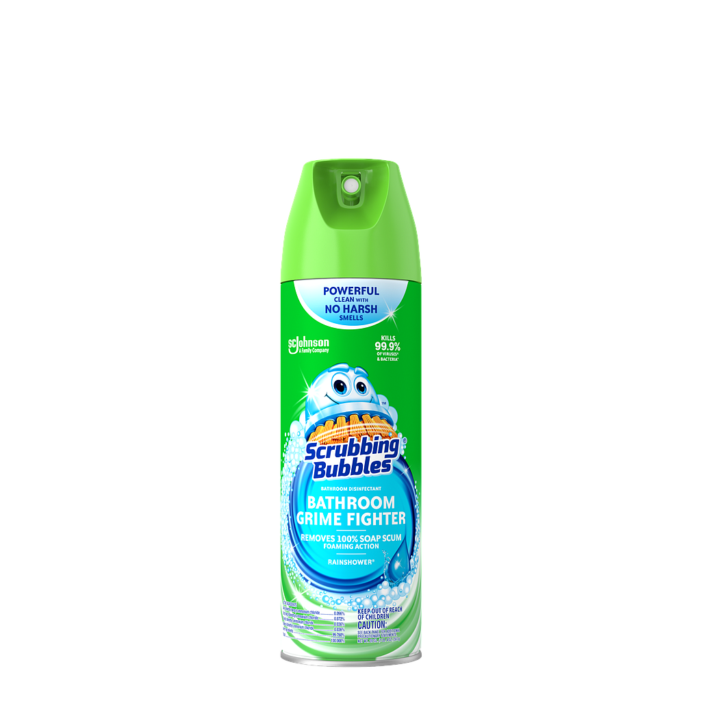 SCJOHNSON SCRUBBING BUBBLES BATHROOM GRIME FIGHTER