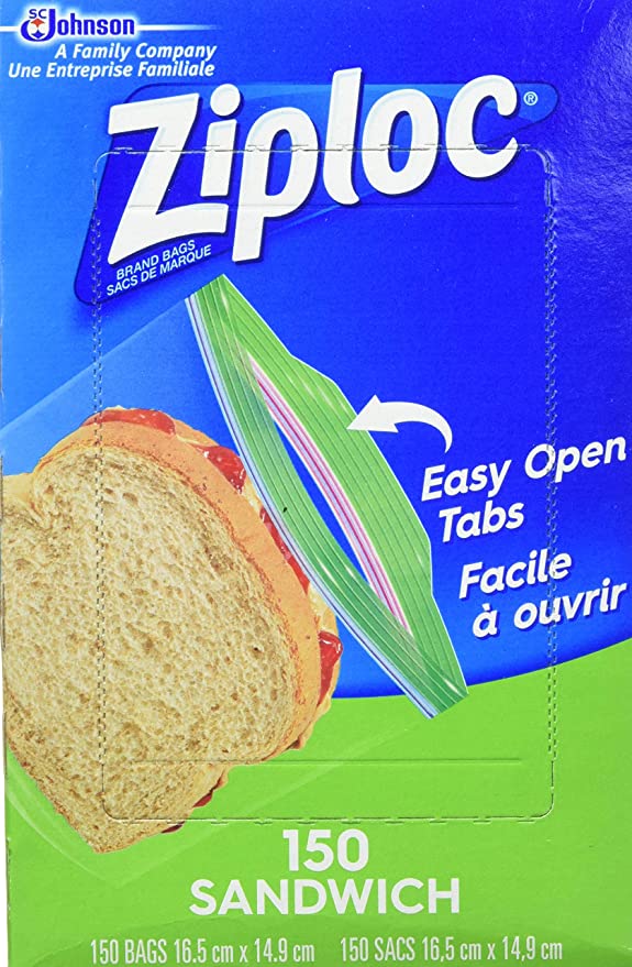 SCJOHNSON ZIPLOC 145 SANDWICH
