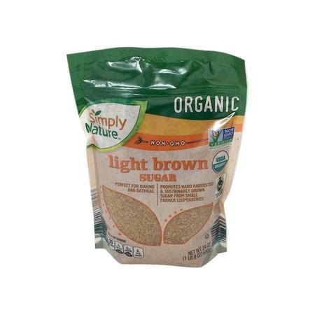 SIMPLY NATURE ORGANIC LIGHT BROWN SUGAR