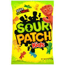 SOUR THEN SWEET SOUR PATCH KIDS