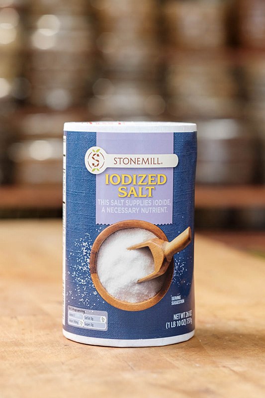 STONEMILL IODIZED SALT737G
