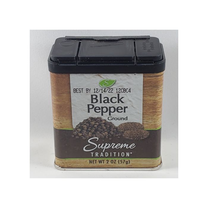 SUPREME BLACK PEPPER GROUND